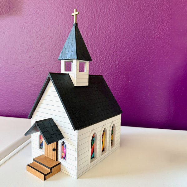 Wildwood - A Small Illuminated Country Church – Glowforge Shop