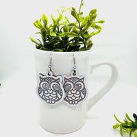 Wise & Whimsy Owl Earrings - Glowforge