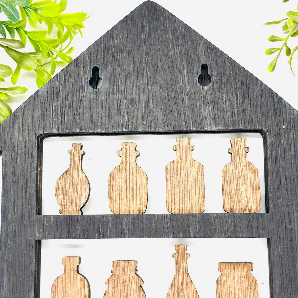Witchy House of Magical Potions Shelf - Glowforge