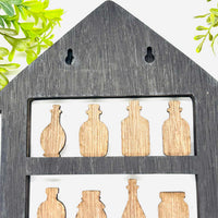 Witchy House of Magical Potions Shelf - Glowforge