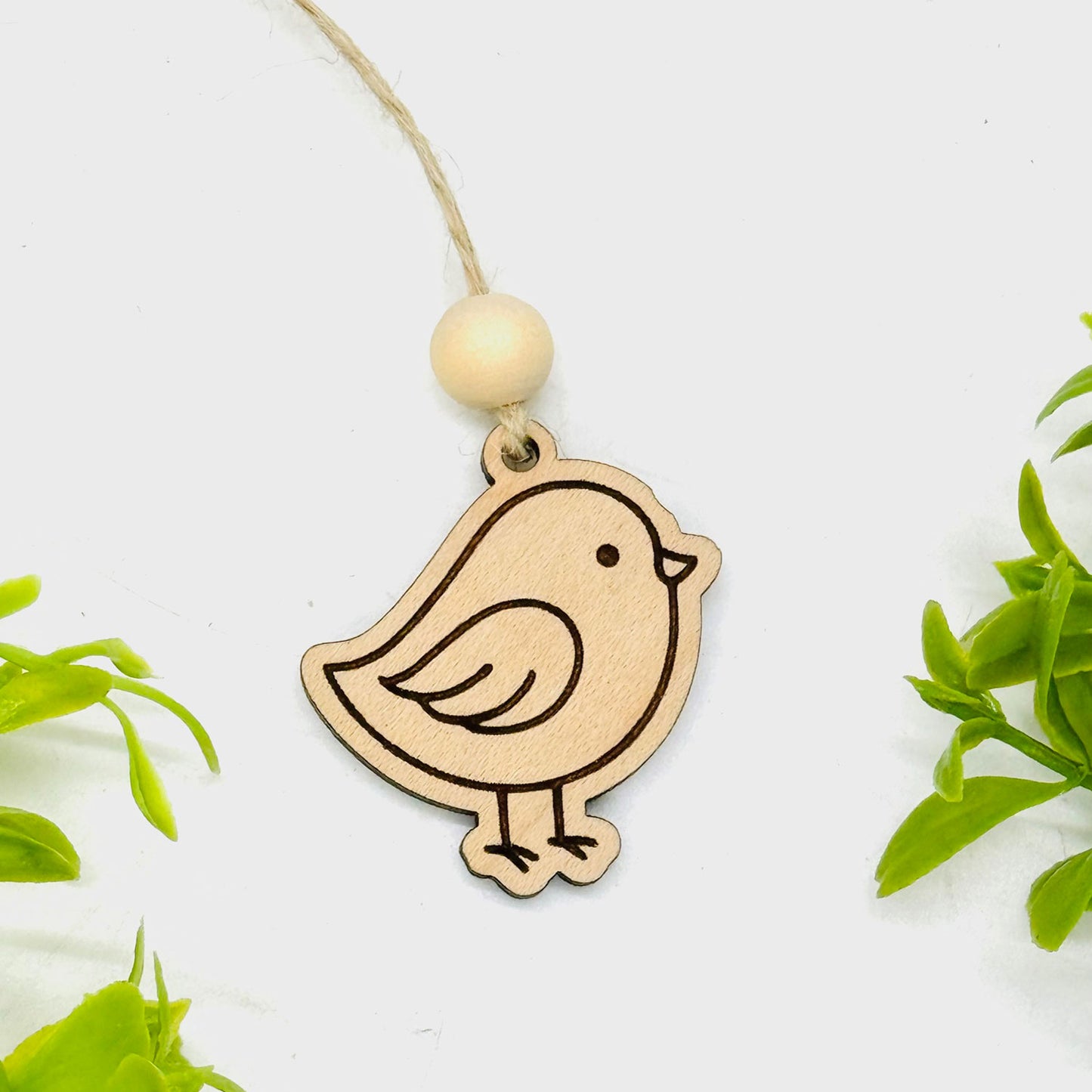 Woodland Creature Car Charm - Bird - Glowforge