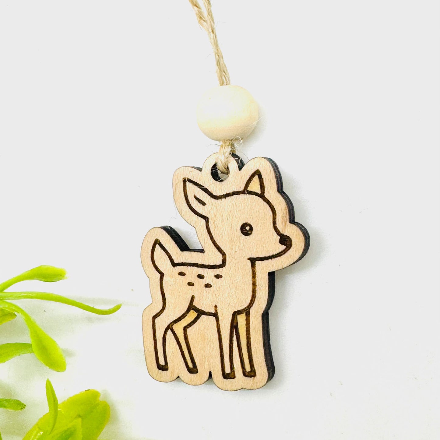 Woodland Creature Car Charm - Deer - Glowforge