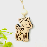 Woodland Creature Car Charm - Deer - Glowforge