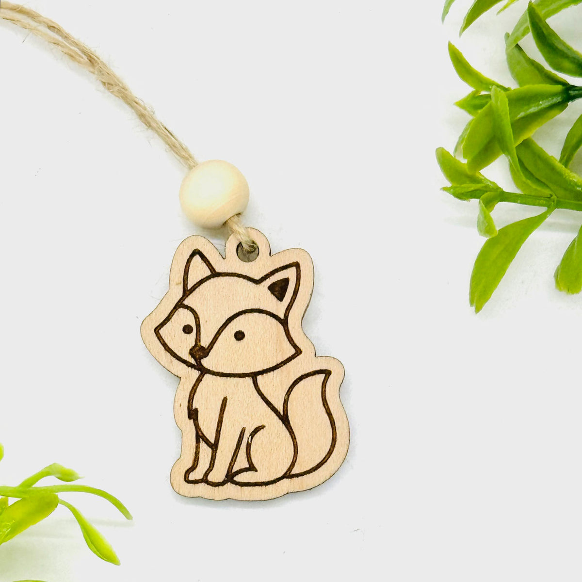 Woodland Creature Car Charm - Fox - Glowforge