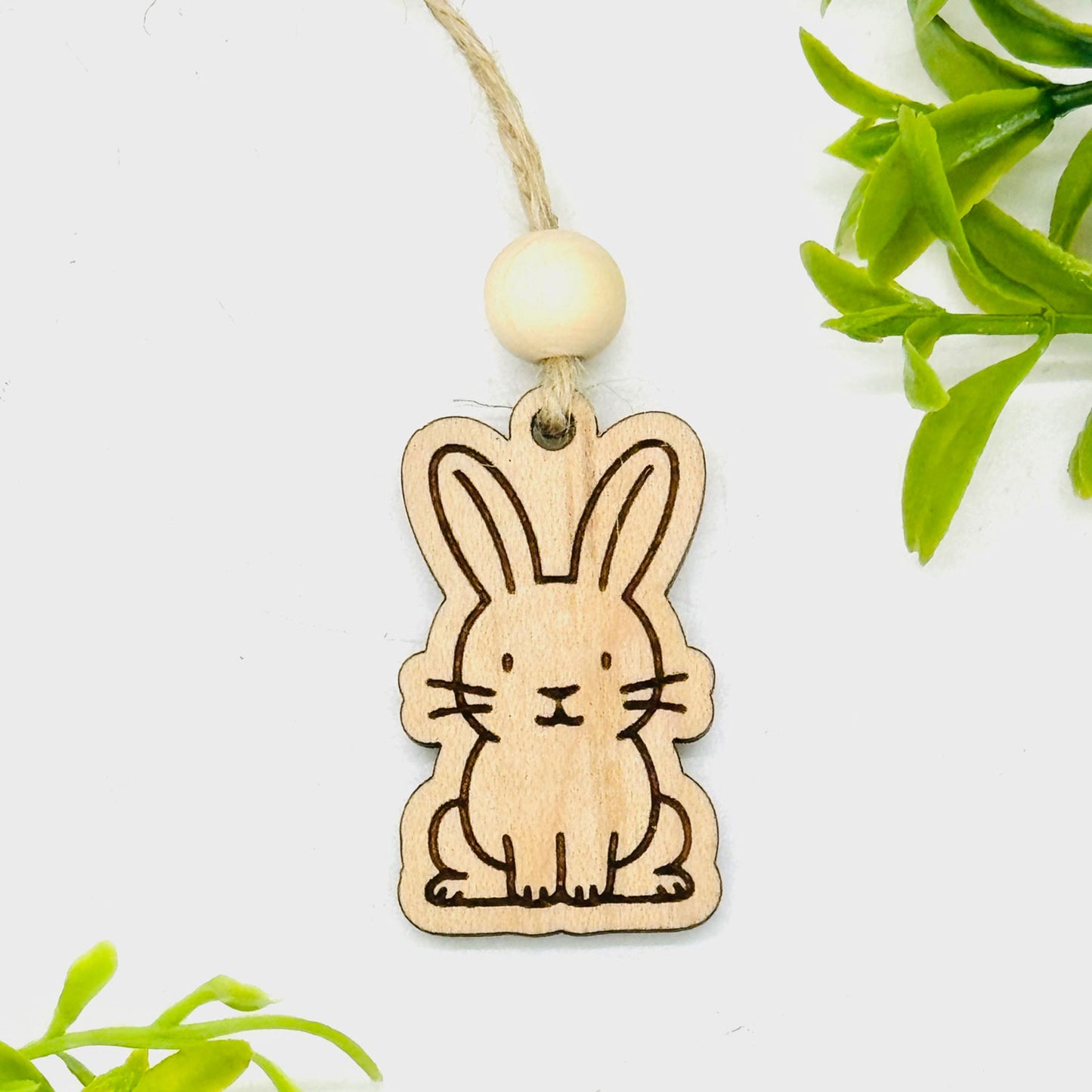 Woodland Creature Car Charm - Rabbit - Glowforge