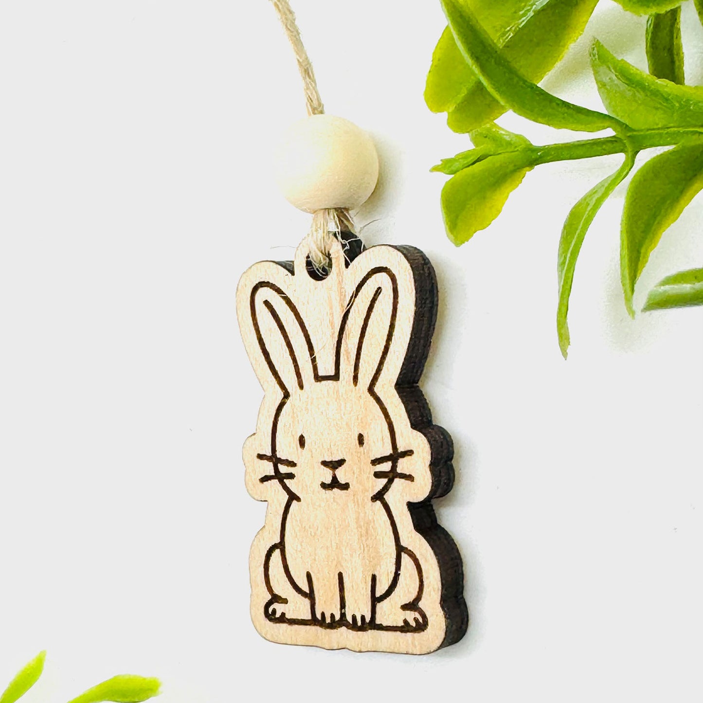 Woodland Creature Car Charm - Rabbit - Glowforge