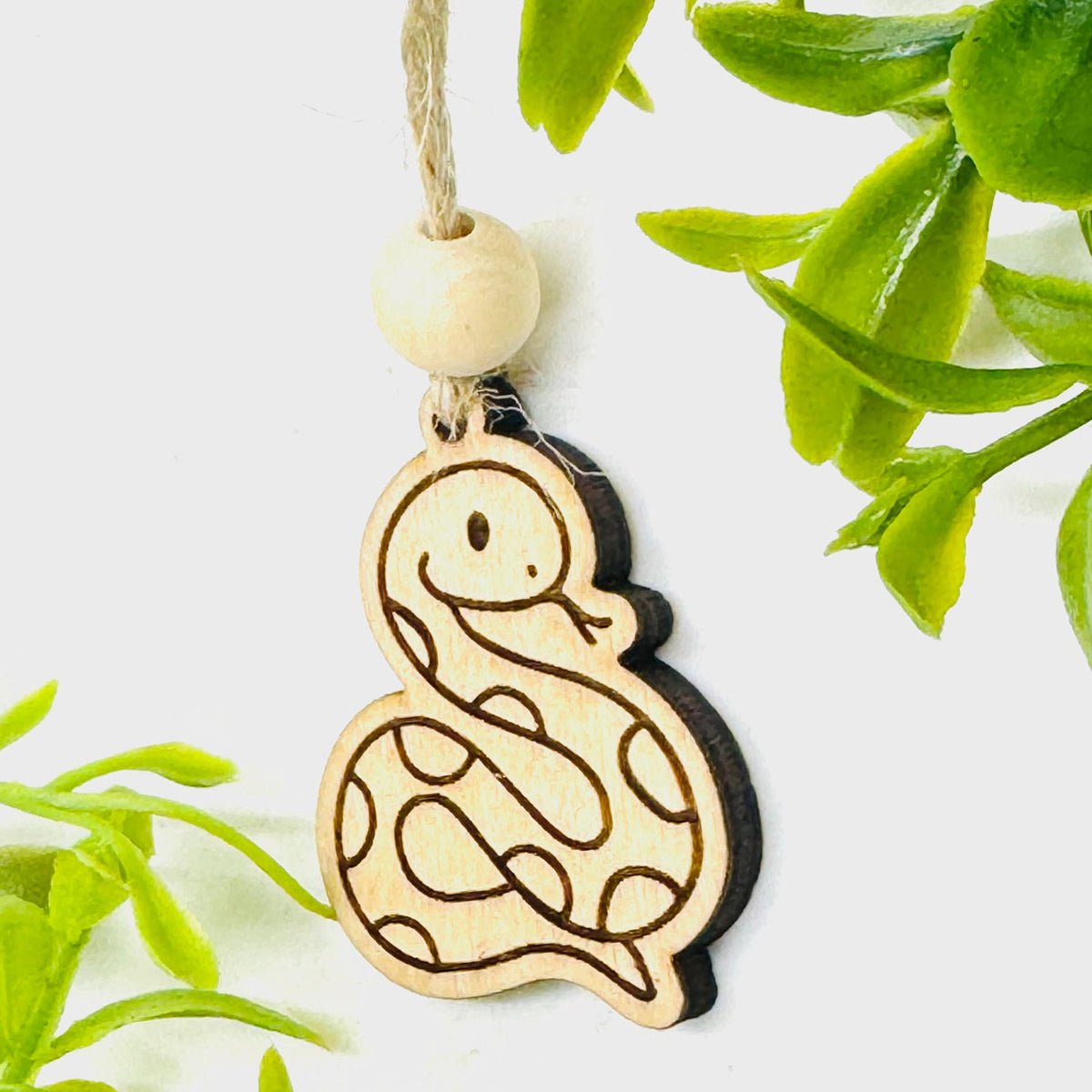 Woodland Creature Car Charm - Snake - Glowforge