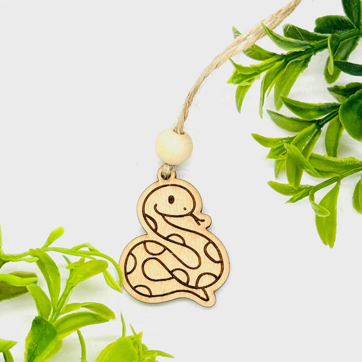 Woodland Creature Car Charm - Snake - Glowforge