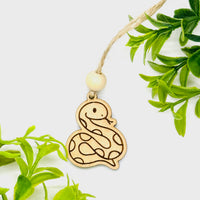 Woodland Creature Car Charm - Snake - Glowforge