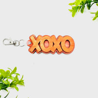 XOXO Layered Word Keychain - Glowforge
