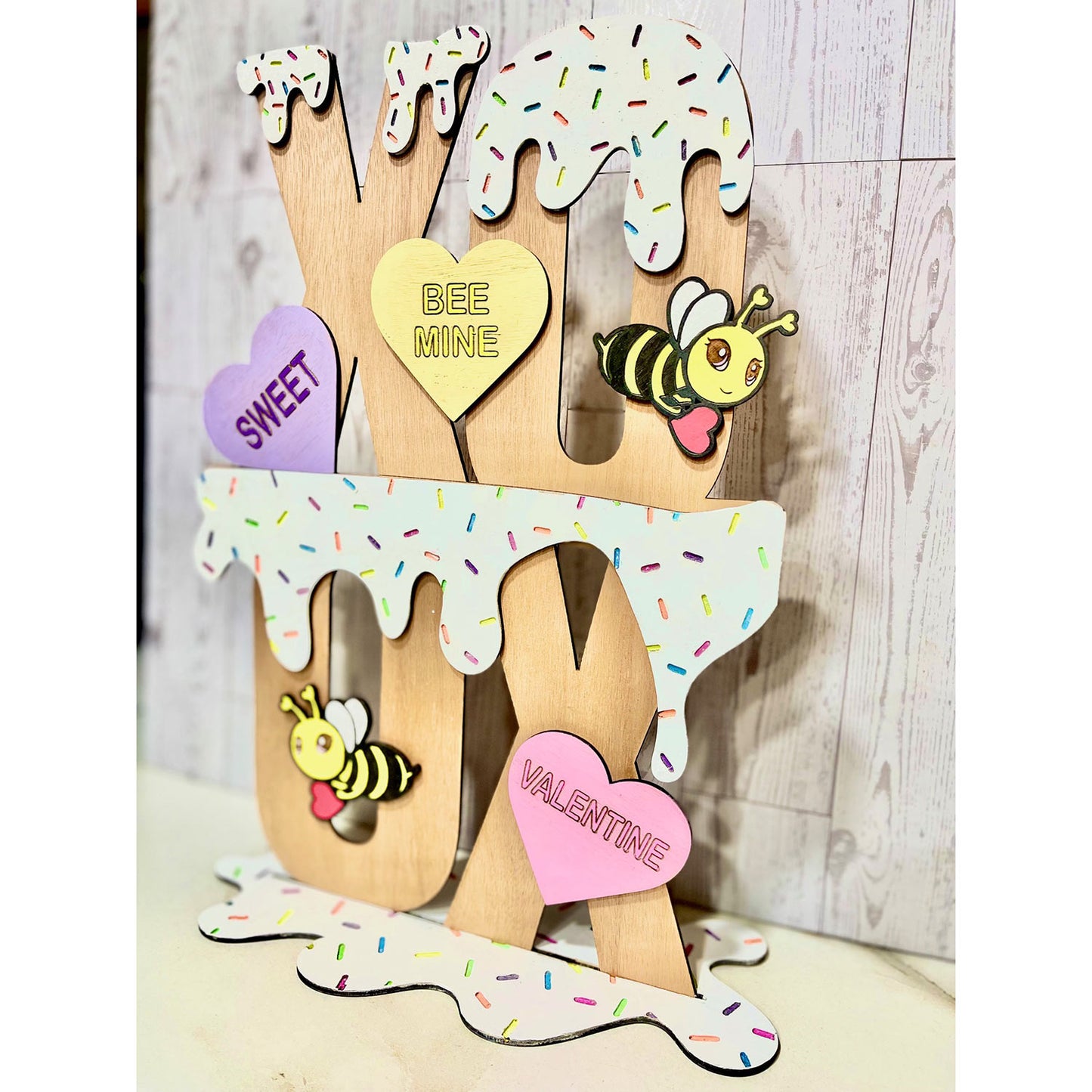 XOXO Valentines Stand - Glowforge