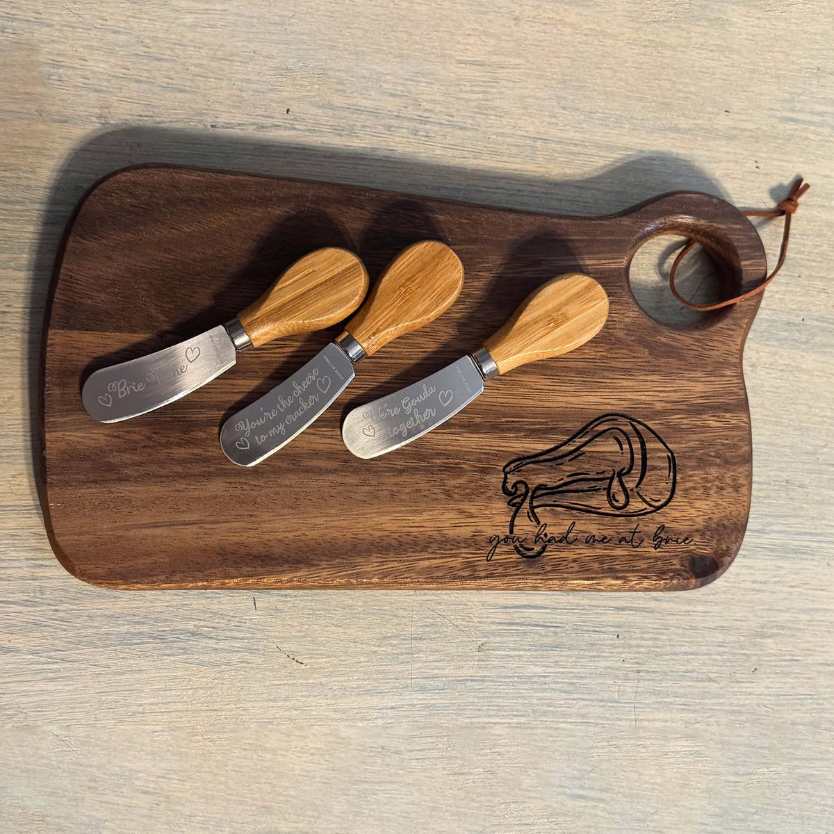 You Had Me At Brie Wording - Glowforge