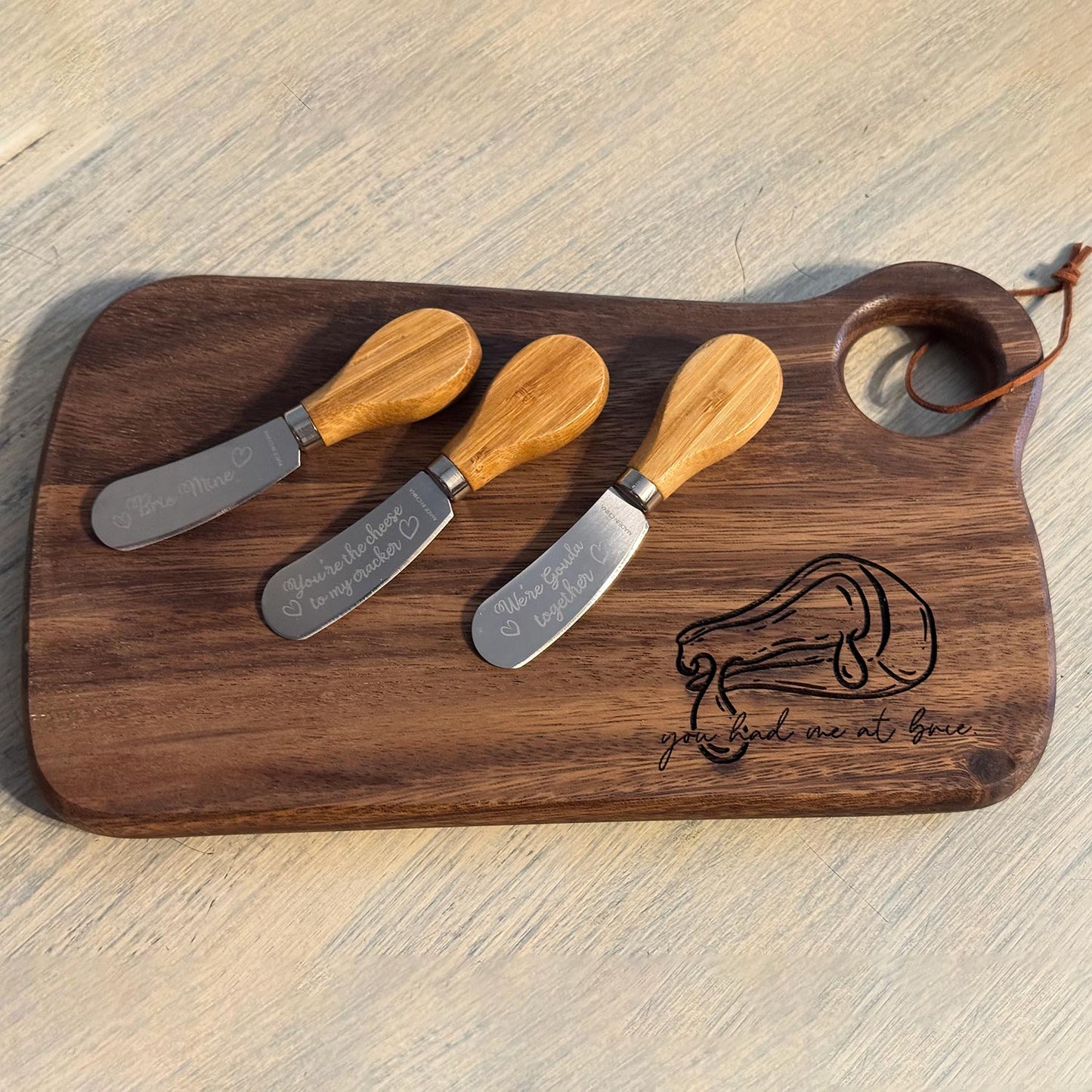 You Had Me At Brie Wording - Glowforge