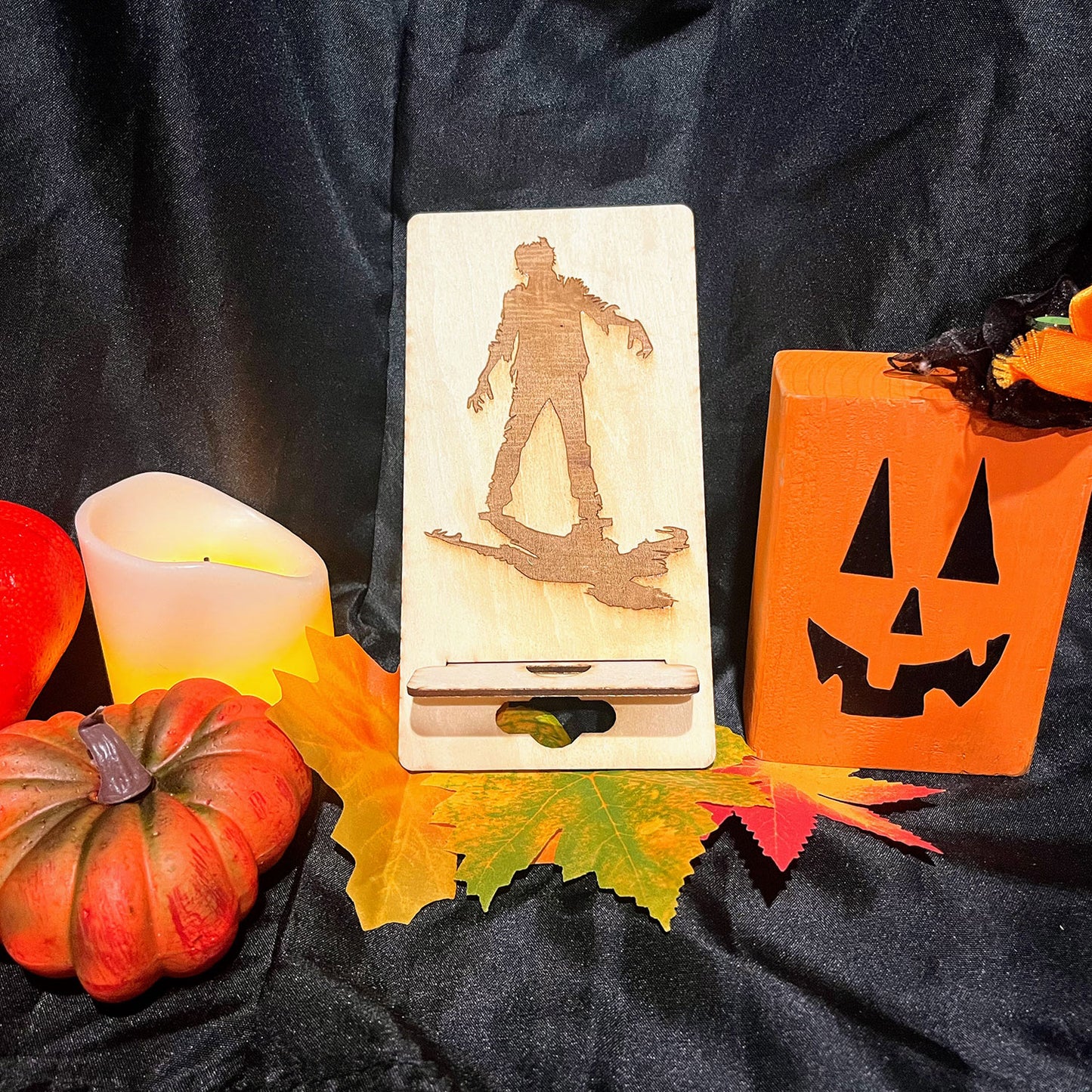 Zombie Halloween Phone Stand