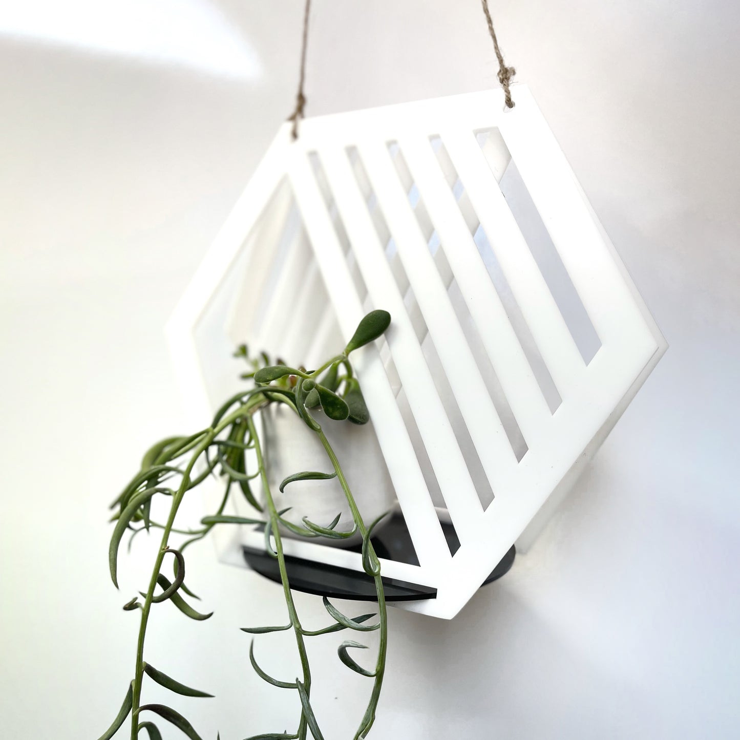 modern hanging planter Modern Hanging Planter – Glowforge Shop