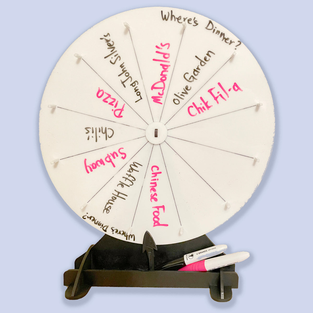 Multi Purpose Spinning Wheel Decision Maker – Glowforge Shop