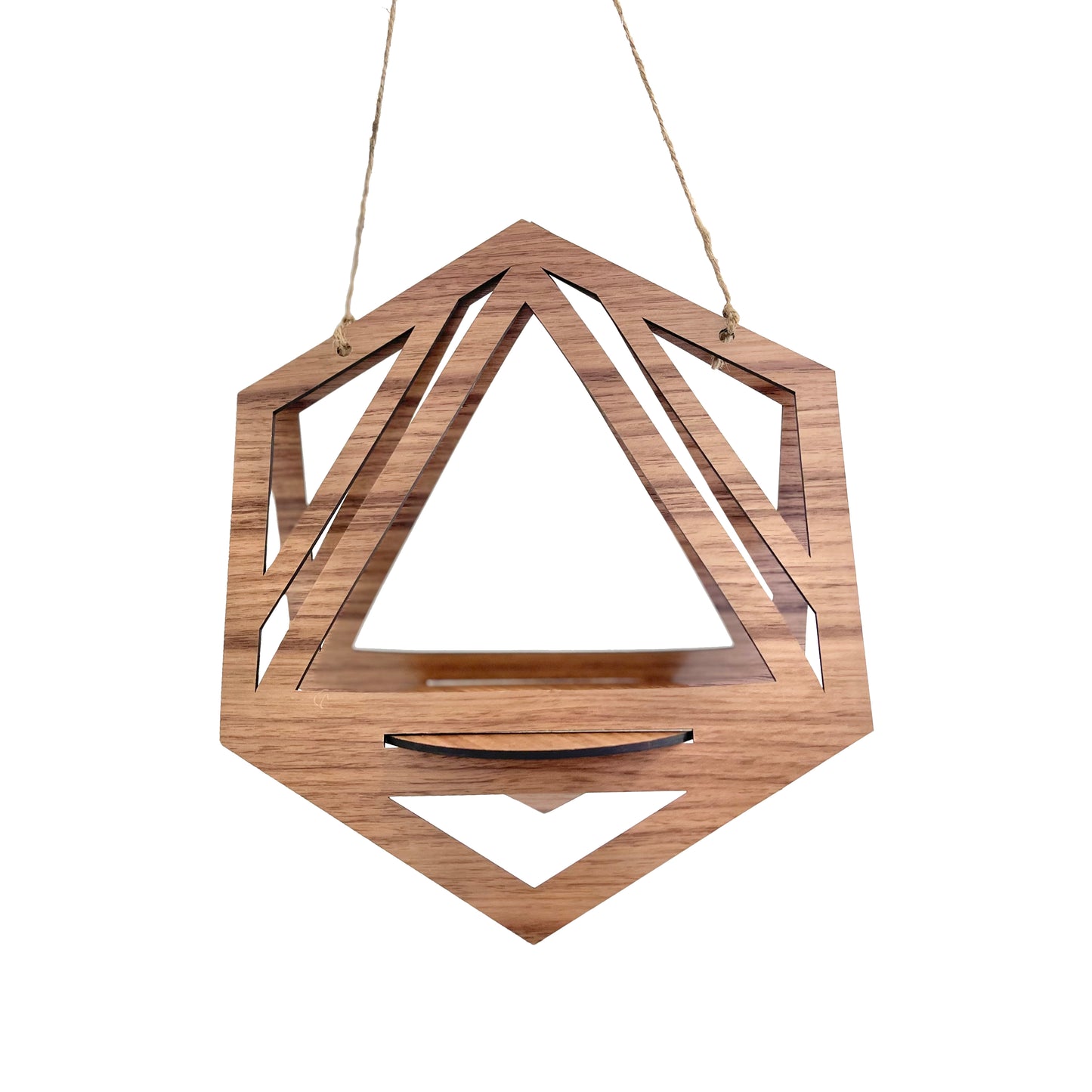 hanging geometric planter Geometric Hanging Planter – Glowforge Shop