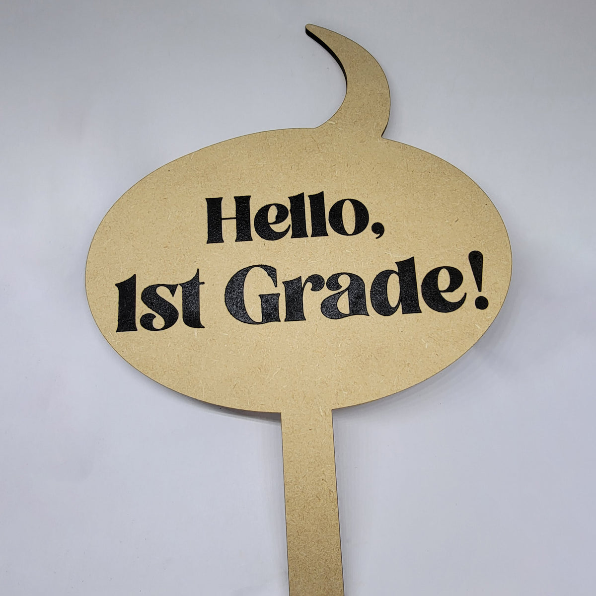 Hello & Goodbye School Photo Prop Sign – Glowforge Shop