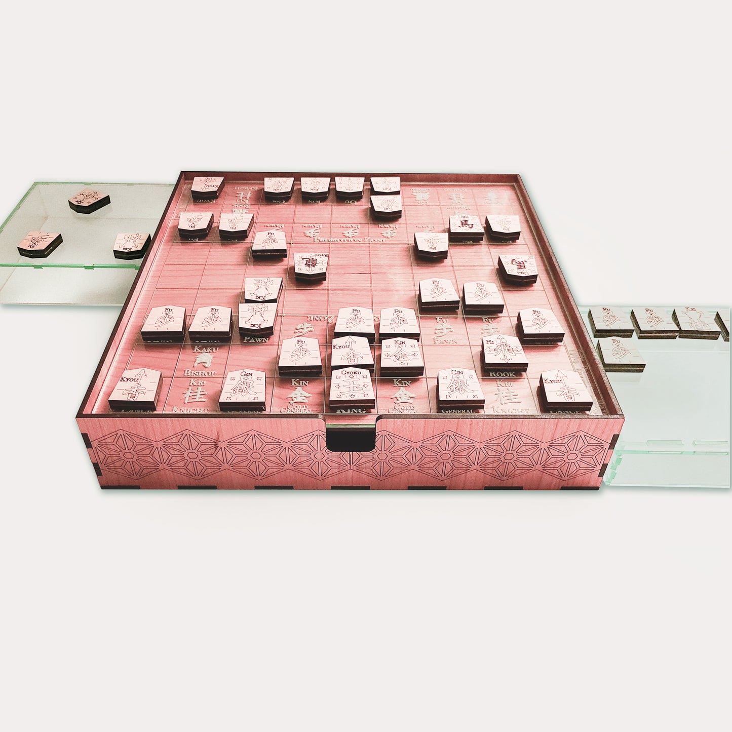 Japanese Chess Classical Shogi Game Set Traditional Board Travel Games しょうぎ  将棋