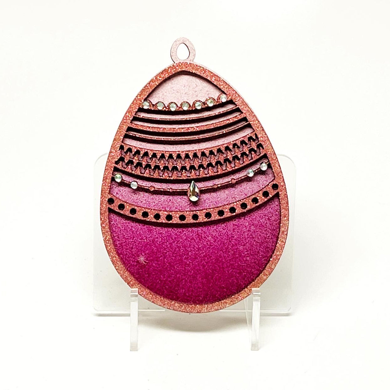 Bandeau Jeweled Egg Design