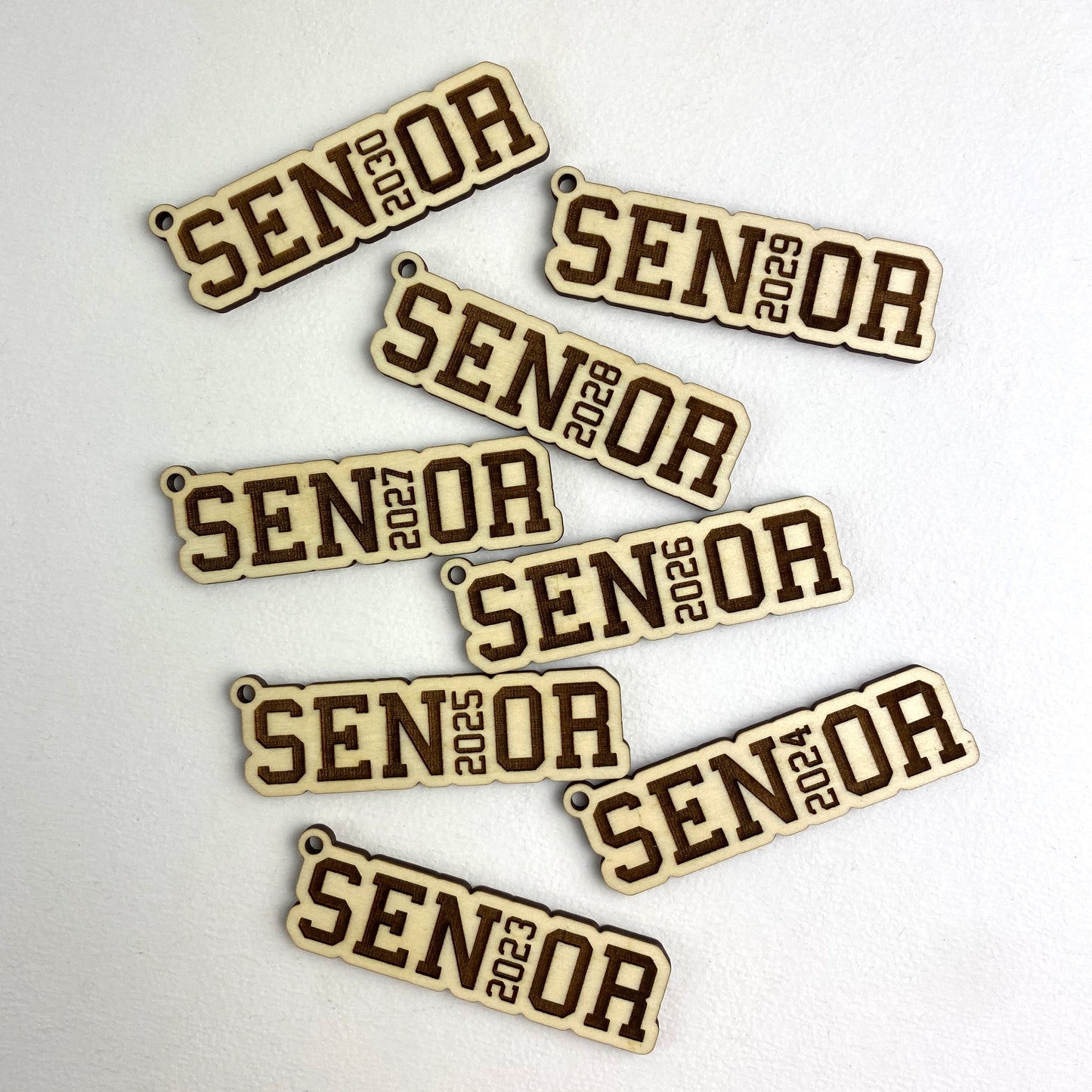 Senior Keychains 2023 - 2030 (Set of 8)