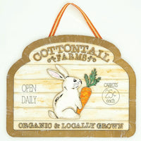 Cottontail Farms Bunny Sign