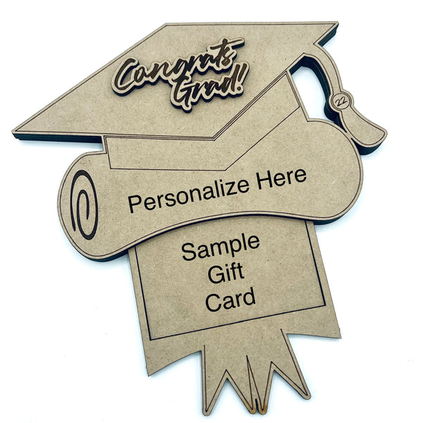 Graduation Cap Gift Card Holder With Hidden Insert Shop