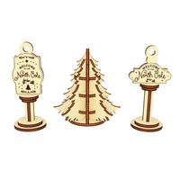 North Pole Ornaments (Set of 3)
