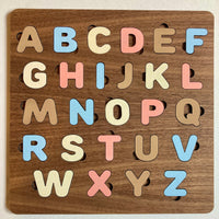Wooden ABC puzzle