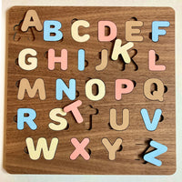 Wooden ABC puzzle