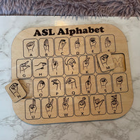 ASL Memory Puzzle