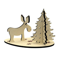 Christmas Gift Card With Deer (Set of 2)