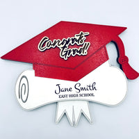 Graduation Cap Gift Card Holder With Hidden Insert