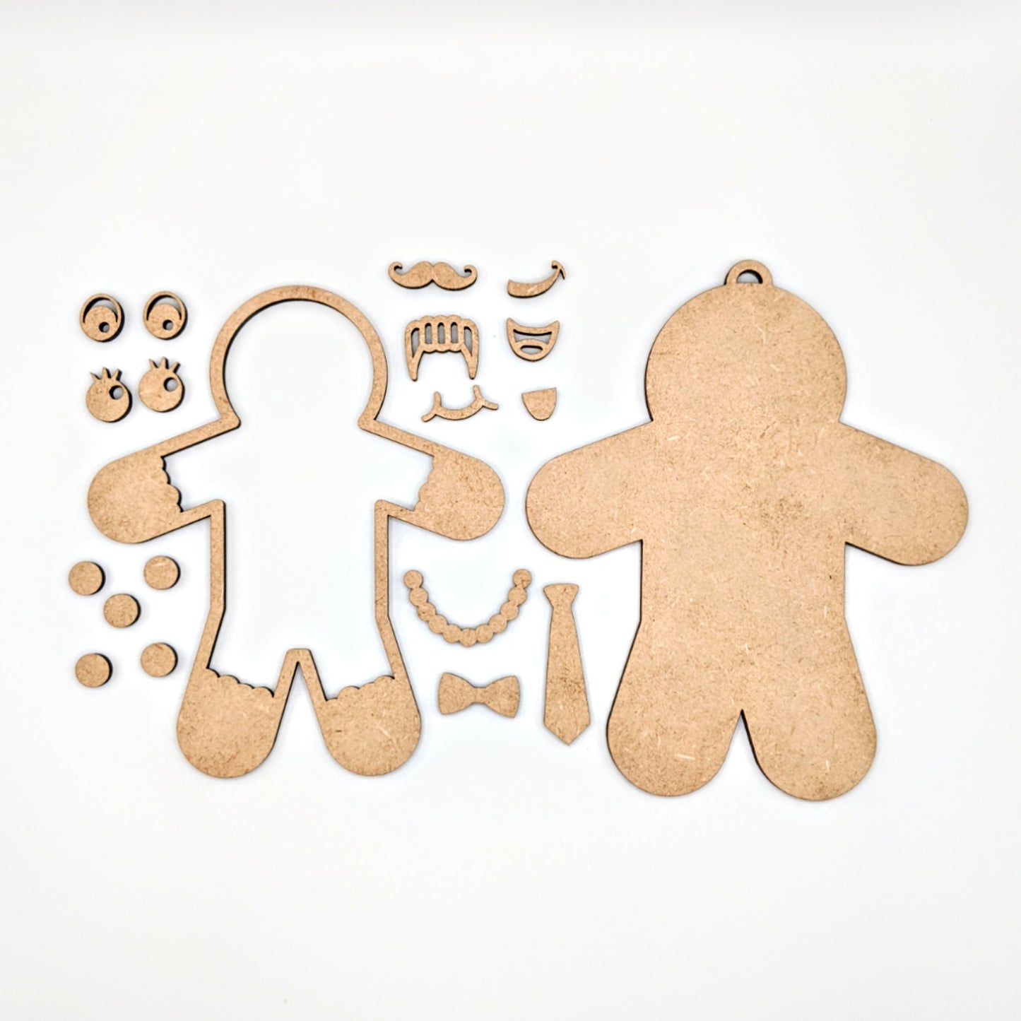 Customizable Gingerbread Man Ornament