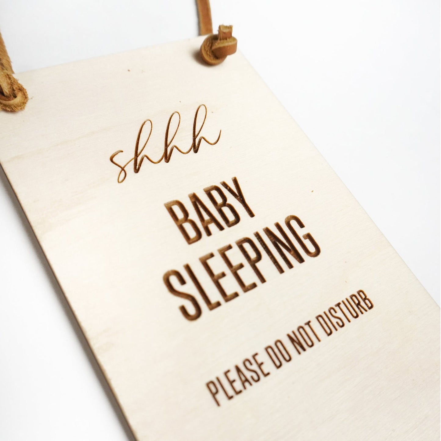 Baby Sleeping Do Not Disturb Sign
