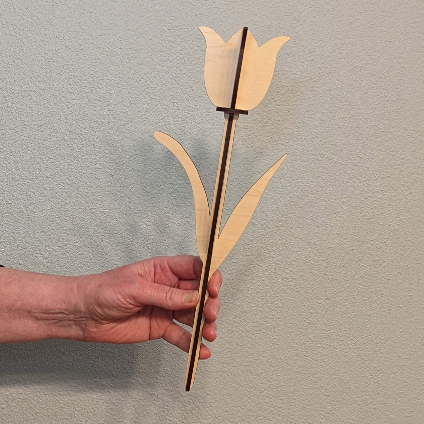 3D Tulip Flower Spring Decor - DIY Flower for Mother's Day