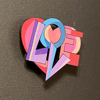 GladMags - Loveheart Magnets