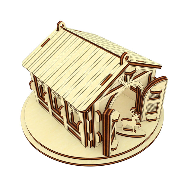 Santa's Reindeer Barn – Glowforge Shop