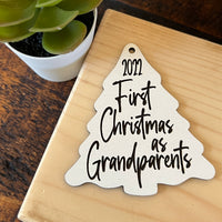 First Christmas as Grandparents Ornament
