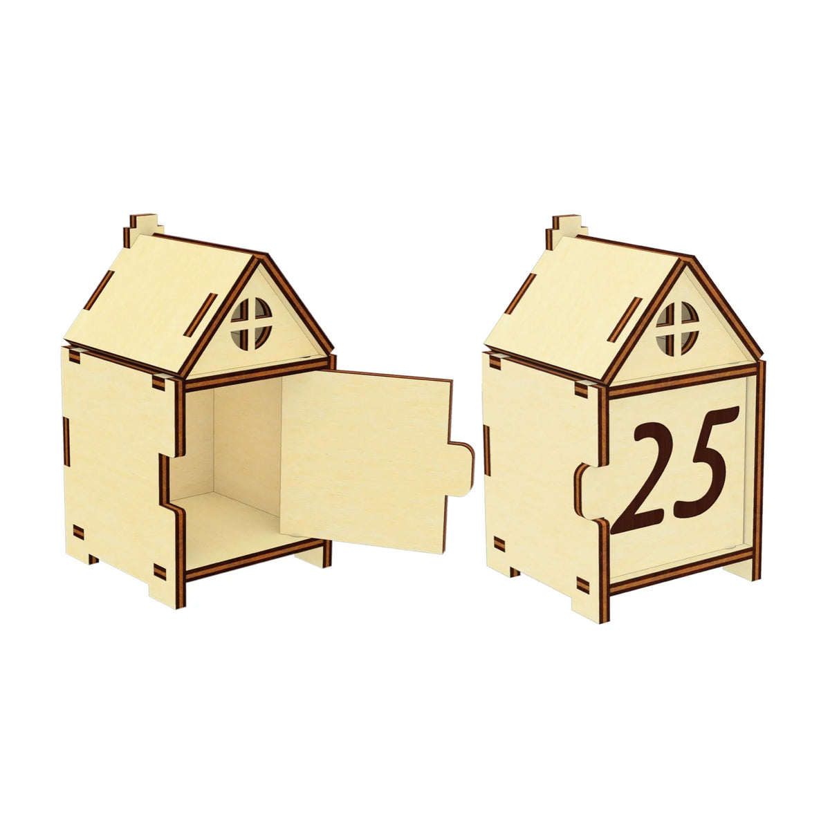 Advent Christmas Tree Calendar Glowforge Shop Advent Christmas Tree Calendar Glowforge Shop