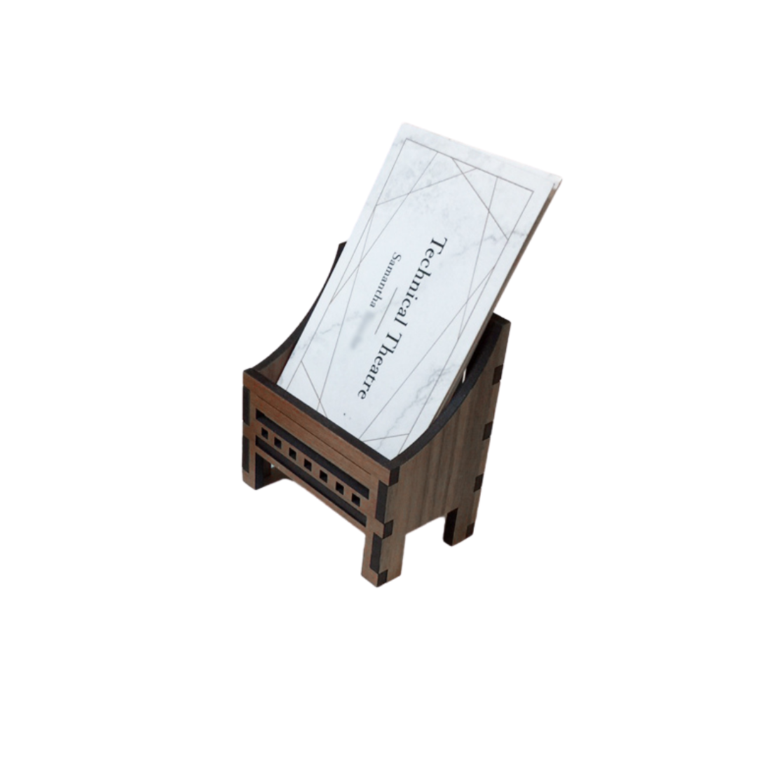 Chair Styled Business Card Holder