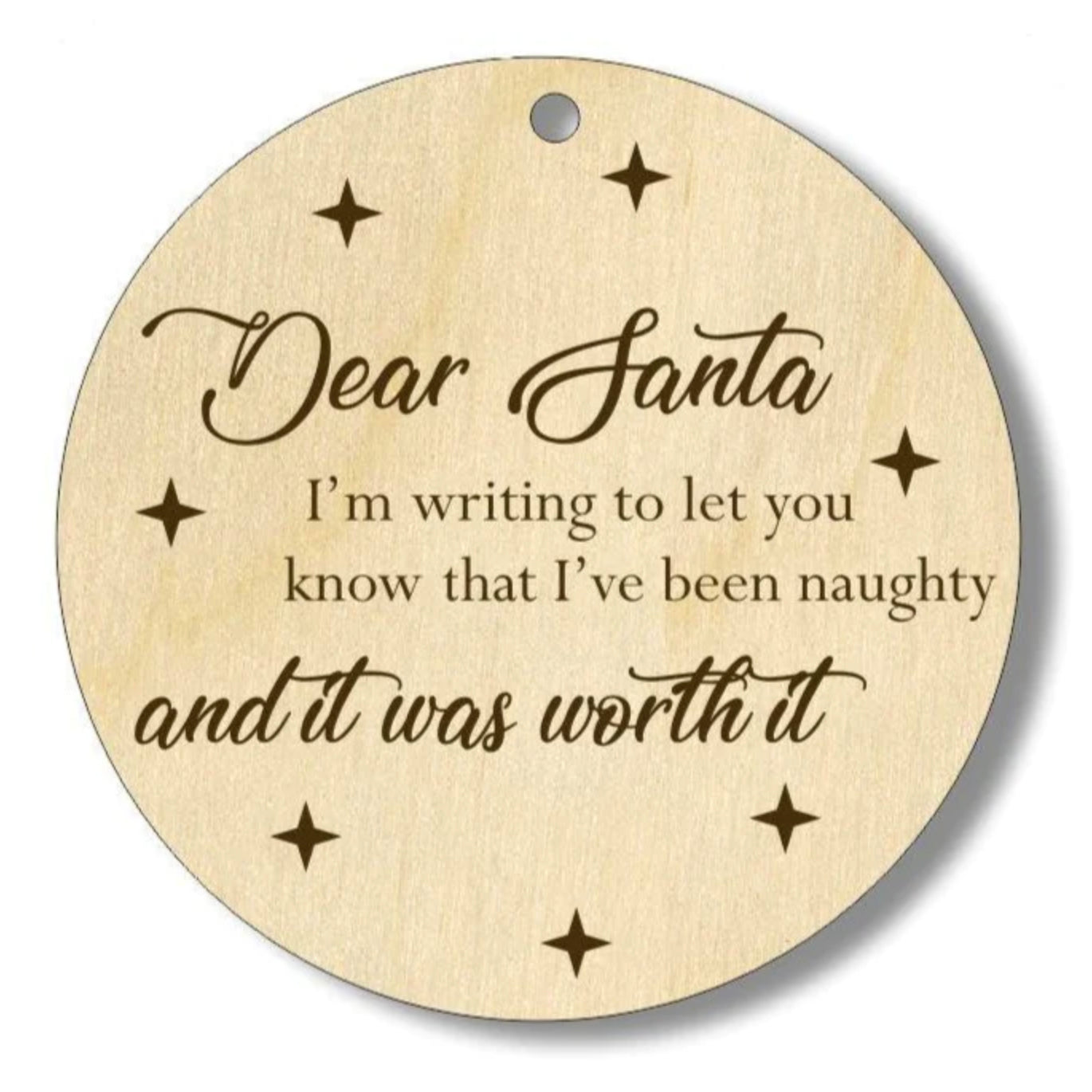 Christmas Ornaments With Quotes (Set of 5)