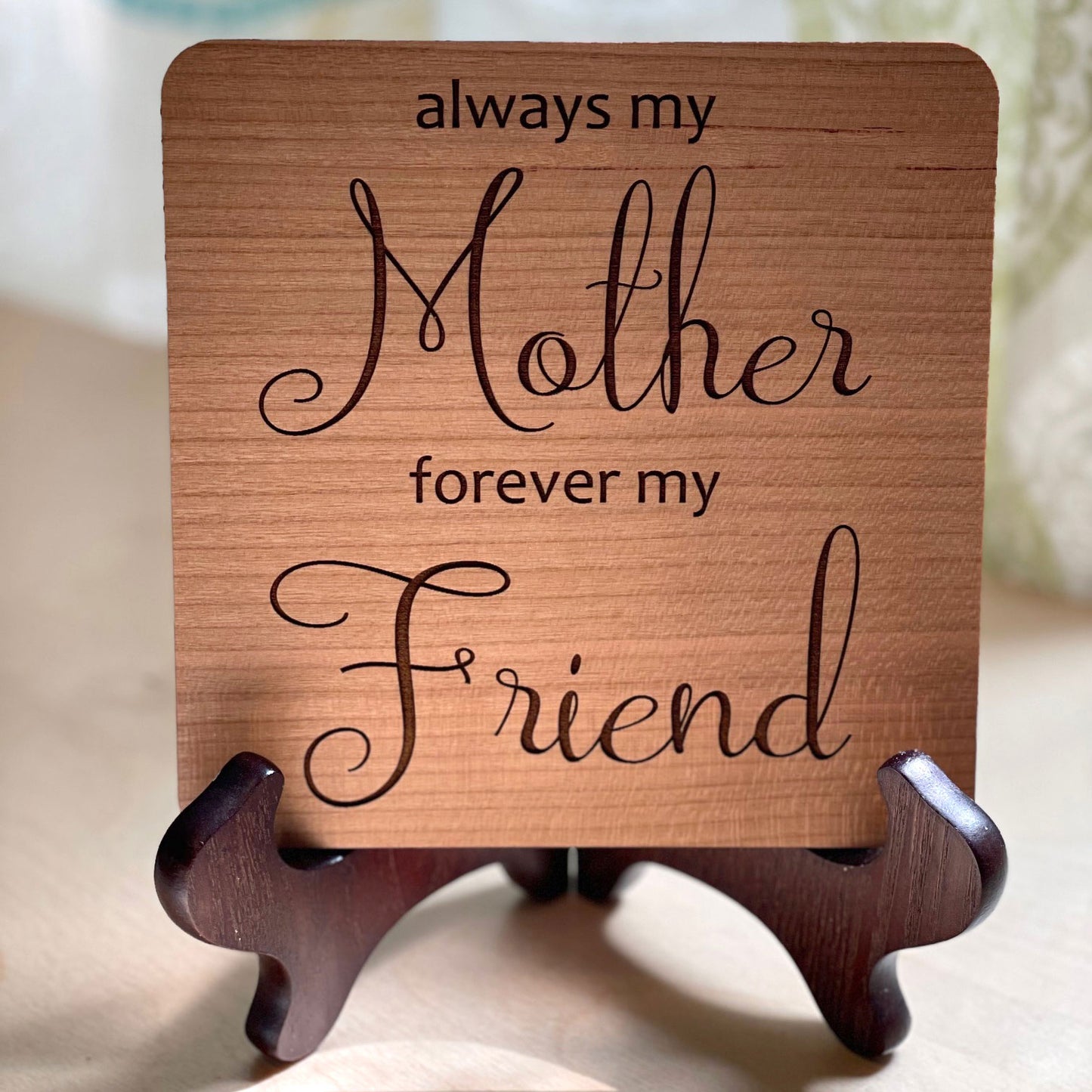 Always my mother, Forever my friend, Mother's day Frame, Custom Frames –  GlitterGiftsAndMore