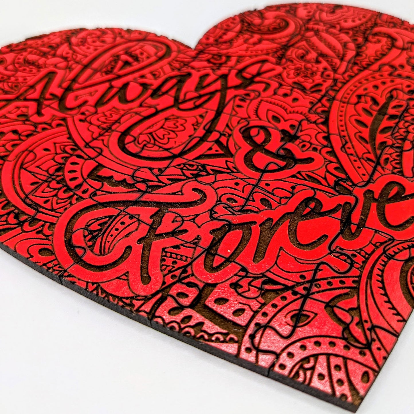 Always & Forever Heart Puzzle