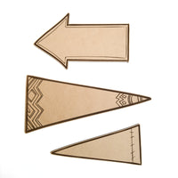 Banners Photobooth Props (Set of 3)
