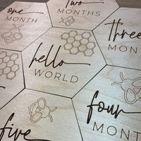 Bee Baby Monthly Milestone Markers (Set of 13)