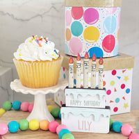 Birthday Cake and Cupcake Money Holder Gift (Set of 3)