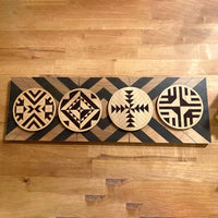 Boho Mosaic Coasters (Set of 4)