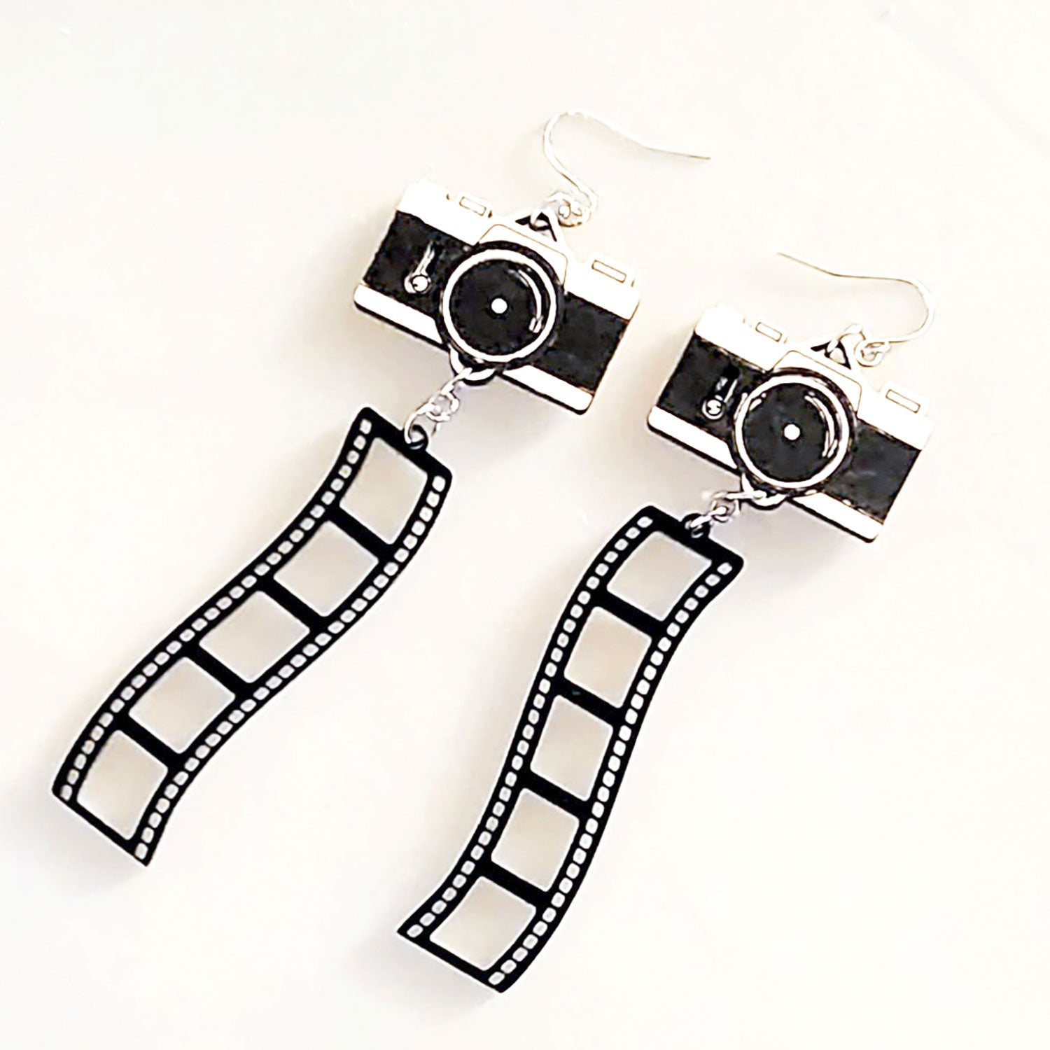 Film Dangle Earrings – Glowforge Shop