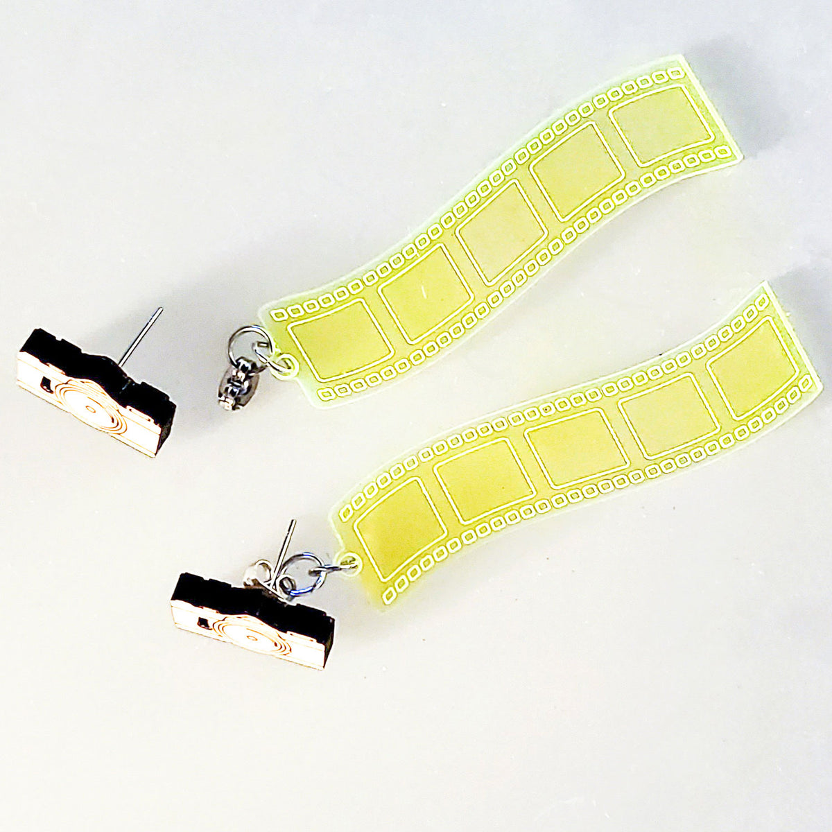 Film Dangle Earrings – Glowforge Shop